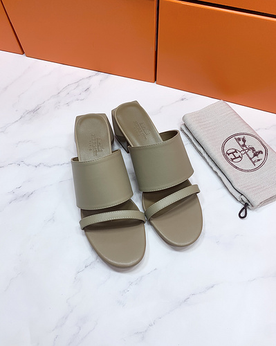 Hermes_s latest hollow dual slippers series 35-41-39fb0637